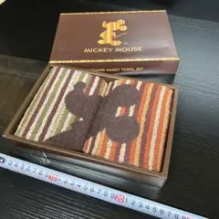 ☆新品未使用☆【ディズニー】ミッキーマウス ジャカードハンディタオルセット