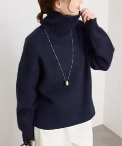 定価【12.100円】SLOBE IENA タートルニット