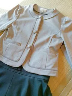 卒服ネイビーVネックワンピース+ジャケットサイズ170　組曲