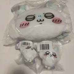 モモンガだらけくじ C賞 おかおクッション E賞 マスコット