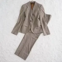 オンリー 高級生地 REDA パンツスーツセットアップ 上下 ビジネス