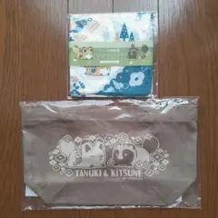 当選品】タヌキとキツネ サコッシュ 大吉 中吉 小吉 おみくじ 非売品