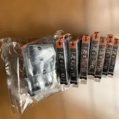 【ジャンク】純正品　Canon BCI-7e PIXUS 期限切れ　黒のみ９本