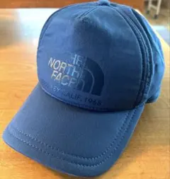 【美品】THE NORTH FACE キャップ　ブルーグレー
