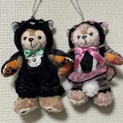 値下げ★ダッフィー シェリーメイ ぬいぐるみ2体セット ディズニー ハロウィン