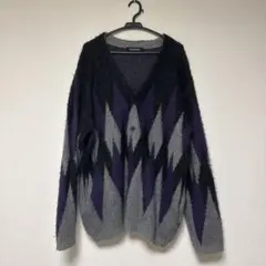 JACKROSE ジグザグパターン カーディガンのサムネイル