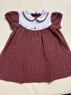 ファミリア　半袖ワンピース　チュニック　80のサムネイル