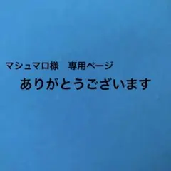 サンキューカード手書き　マシュマロ様専用ページ