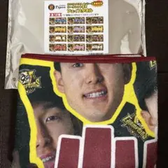 阪神タイガース 2025 優勝記念 シークレット顔柄 フェイスタオル 小幡竜平