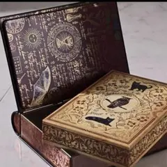 新品　カルディ 魔法辞書クッキー缶 【ハロウィン】