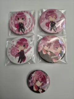 さとみくん ワンマングッズ 缶バッジ