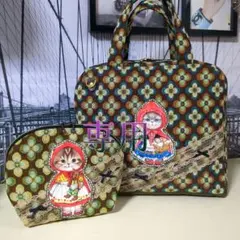 コヤンイサムチョン　ハンドメイド　ボストン　ポーチ