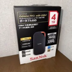 2026年最新】sandisk extreme pro ポータブルssd 4tbの人気アイテム