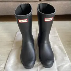 HUNTER ハンター UK6 レインブーツ 長靴 ロング ブラック - メルカリ