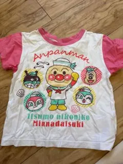 美品 アンパンマン 半袖Tシャツ 90 女の子