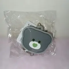 mojojojo ダイカットラバーリールキーホルダー モノクロ