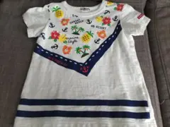 ミキハウス　ホットビスケッツ　ティシャツ半袖　100サイズ