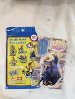 ダイソー　ズートピア アクリルスタンド