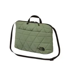 ノースフェイス ジオフェイスポーチ BI バークミスト 新品未使用