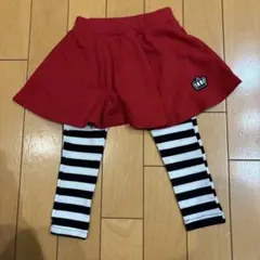 BABYDOLL 赤 レギンス 80