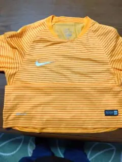 Nike DRI-FIT オレンジストライプ Tシャツ