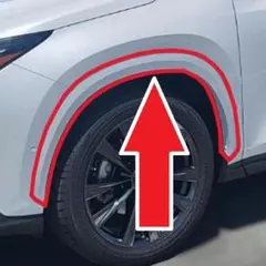 2025年最新】lexus nx フェンダーアーチモールの人気アイテム