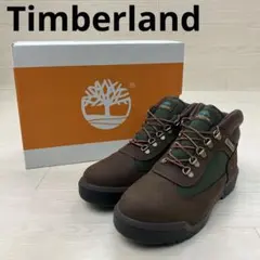 Timberland フィールドブーツ ウォータープルーフ チョコ 27cm