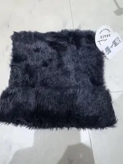 黒猫型になるニット帽子