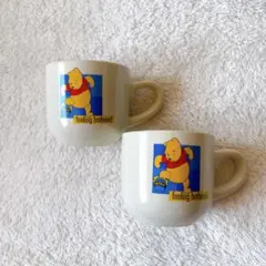 新品 プーさんマグカップ ディズニー 2個セット ペア