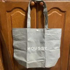 MOUSSY グレー エコバッグ