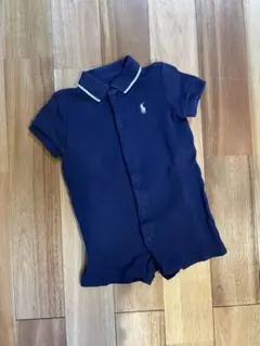 ラルフローレン　ネイビー ポロシャツロンパース 70cm 6M