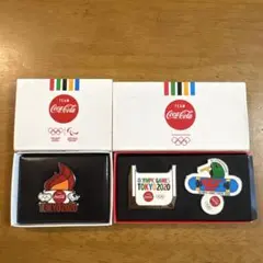 コカ・コーラ TOKYO2020 ピンバッジ - メルカリ