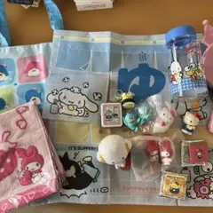 (^-^)サンリオ*グッズセット*マイメロ・キティ・タキシードサム*