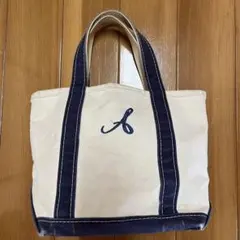 【USA製】l.l.bean ボートアンドトート　ネイビー　ミニ