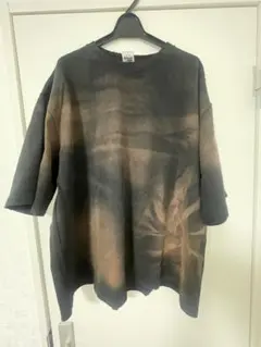 madeffect bleachwashダメージTブラック