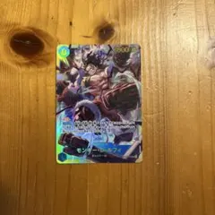 ワンピースカード　P-SEC モンキー・D・ルフィ　神速の拳　パラレル