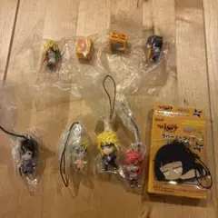NARUTO THEストラップ　ミニフィギュア　7種セット