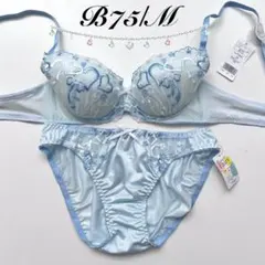 B75/M ブラジャー&ショーツ 上下セット ハートポップ 71441 SXのサムネイル