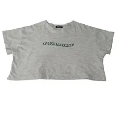 ANAP クロップド丈 半袖Tシャツ グレーのサムネイル