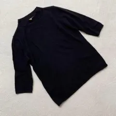 ⭐IRENE VAN RYB⭐ニットM 五分丈 セーター シンプル ウール