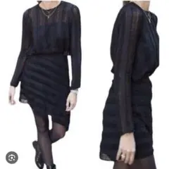 ZARA　ザラ　ブラック　ワンピース