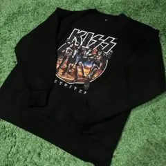 KISS スウェット　トレーナー　裏起毛　バンド