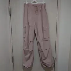GU カーゴパンツ Sサイズ ピンク