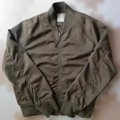 LOWRYS FARM MA-1ブルゾン　ジャケット　カーキ　アウター
