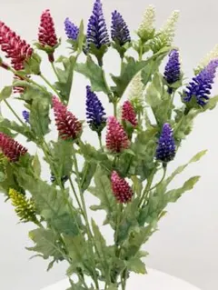 ミニベロニカ　4本セット⭐️造花　新品　インテリア　リース