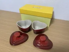 ル・クルーゼ ハート型ミニココット LE CREUSET - メルカリ