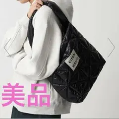 CITEN シテン パデッドワンショルダーL 블랙