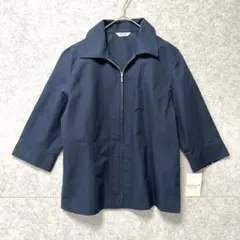 【新品タグ付】エシェル ECHELLE コットン100% ジップジャケット 9R