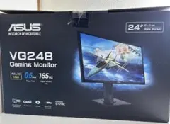 2025年製 美品】ASUSゲーミングモニターVG249QM1A - メルカリ