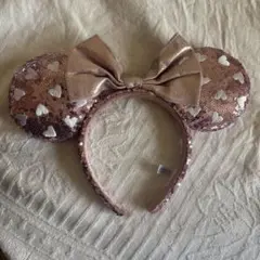 ディズニーカチューシャ ピンク ハート